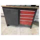 Work bench with misc