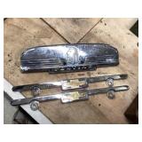 Pontiac and Chevy license plate toppers