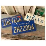 California license plates