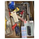 Rivet gun, misc tools