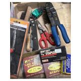Staples, misc tools