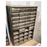 Organizer with hardware