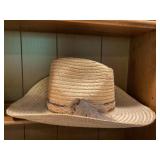 Large GenuineMilan made in Italy cowboy hat