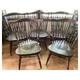 MCM Ethan Allen Duxbury Windsor dining chairs