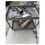 Rolling shop cart