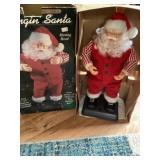 Swinging and singing Santa and 24in tree
