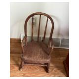 Vintage childrenï¿½s rocking chair