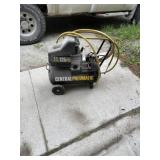 Air compressor. Works