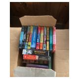 Various books on tape and VHS tape