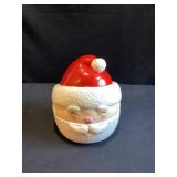 Santa cookie jar