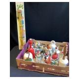 Assorted Christmas bells and other miscellaneous