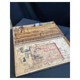 Vintage stamp set