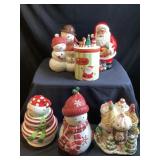 Assorted cookie jars