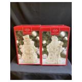 Set a two Lenox cookie jars