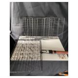 Assorted racks and cutting board