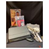 Assorted items to include a grip light all