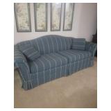 Green sofa