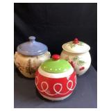 Assorted  cookie jars