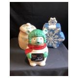 Assorted cookie jars
