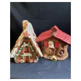 Vintage Christmas cookie jars