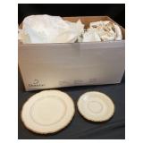 Box of china tableware