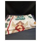 Small angel homemade quilt