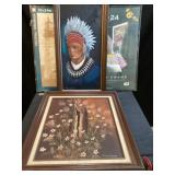 2 prints and 2 poster frames