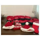Assorted Christmas hats