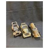 Vintage metal car banks