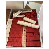 Vintage 1950s ELGO American plastic brick toy