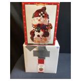 2- Christmas cookie jars