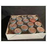 Assorted vintage empty baby food jars