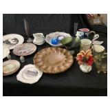 Assorted decorative plates, Norman, Rockwell