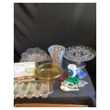 Assorted glassware Christmas cookie cutters