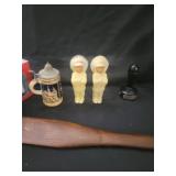 Plastic Indian figurines