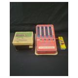 Vintage metal kids toys