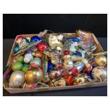 Vintage Christmas ornaments assorted variety