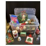 Tote of Christmas items