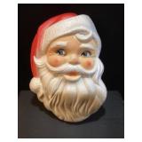 Vintage Styrofoam Santa head