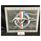 Mustang Tin Sign