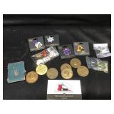 Pins and Tokens