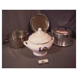 Tureen, Cake Taker, Pot, Platter