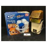 NEW Spin Smart & Popcorn Machine