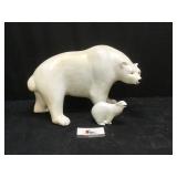 Ceramic Polar Bears