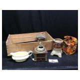 Vintage Decor and Crate