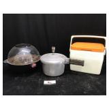 Coleman Cooler, Popcorn Maker, Pressure Cooker