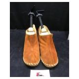 Moccasins and Shoe Stretcher