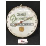 Green Town Thermometer