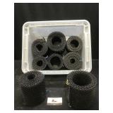 Tote with gutter guard