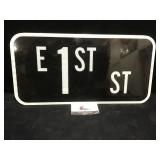 Double Sided Street Sign